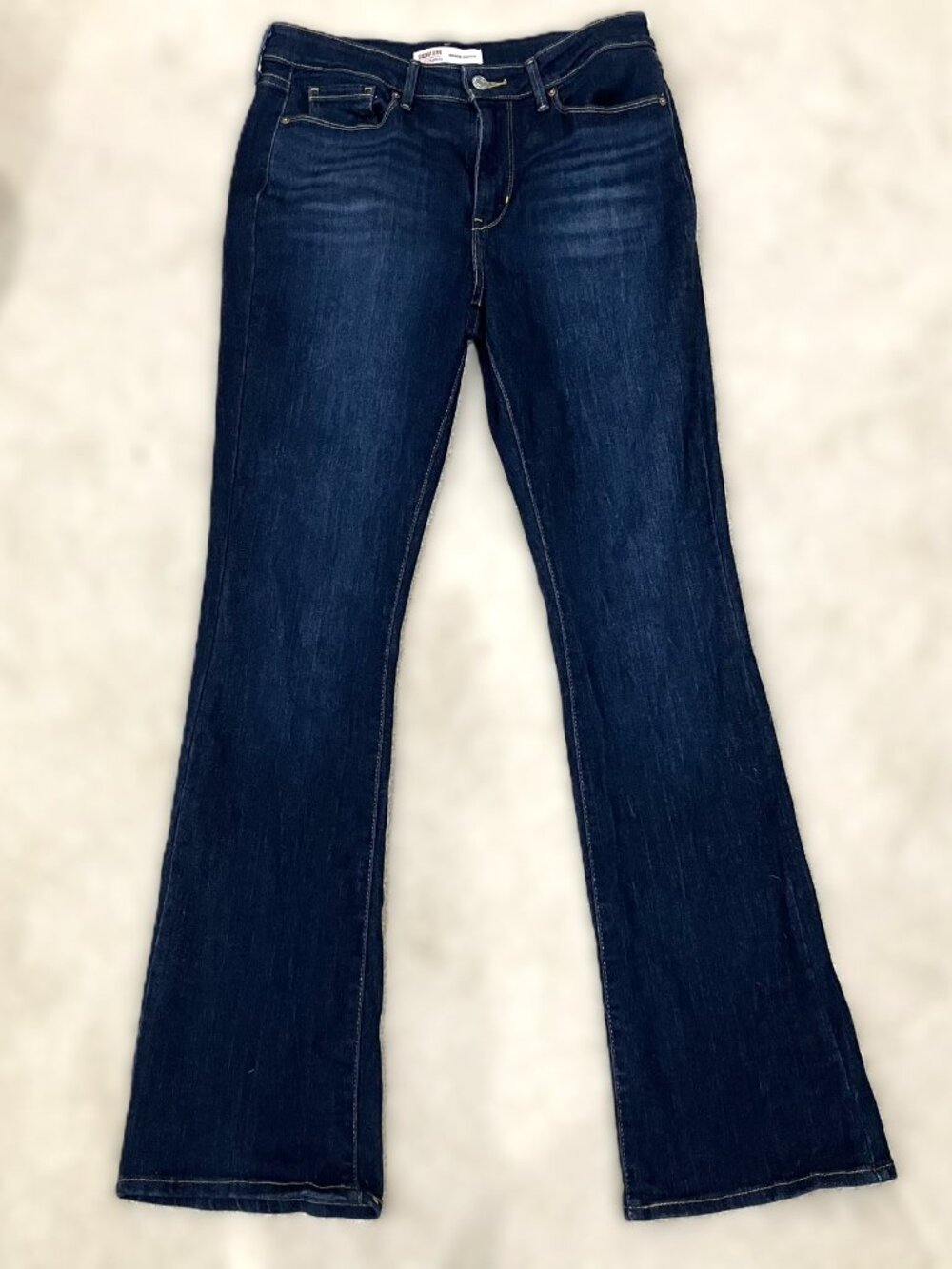 Levi Strauss Signature Stretch Jeans, Mid Rise, Bootcut, Size 8M